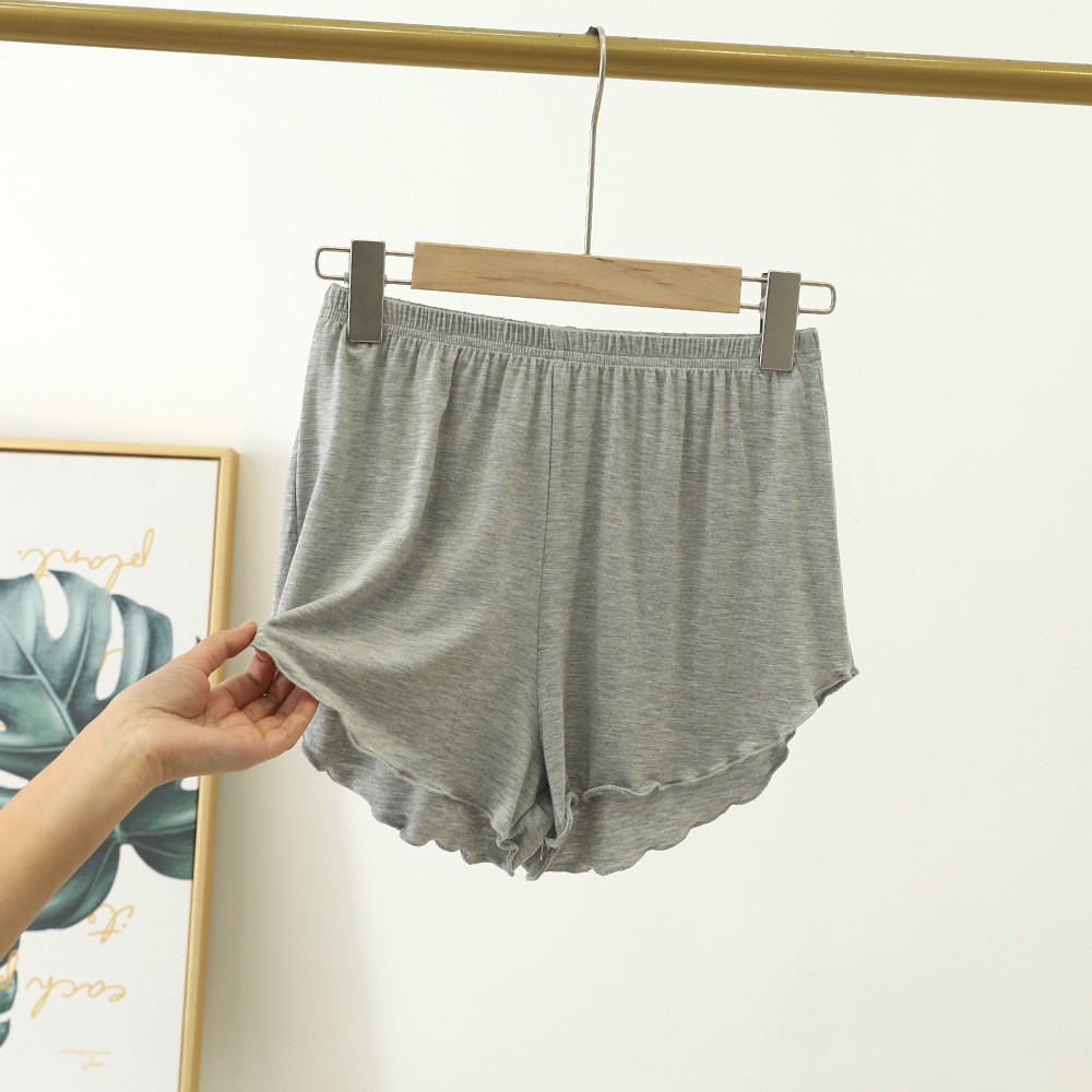 thumbnail image 2 of Pijama corto para mujer - Piernas con volantes, cintura elástica - Ropa de estar por casa para verano - Tejido suave y transpirable - Tallas M-XXL, 2 of 8